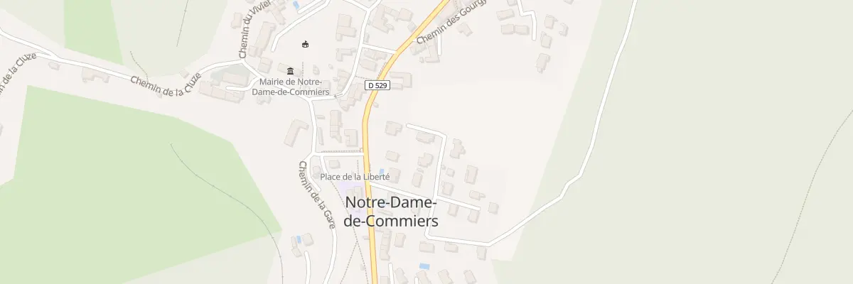 Plan du 5 Che du Plan de Commiers à Notre-Dame-de-Commiers