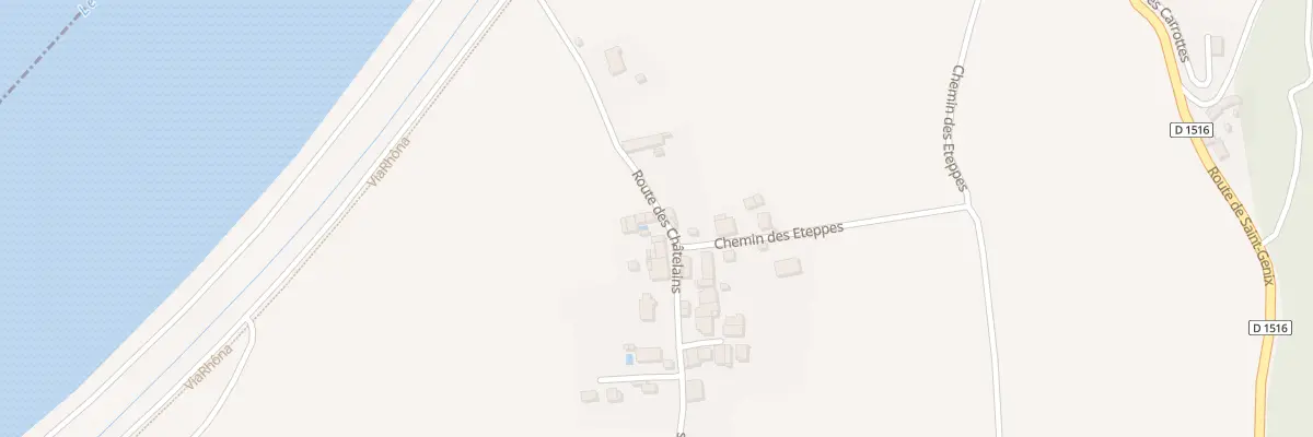 Plan du 286 Rte des Châtelains à La Balme