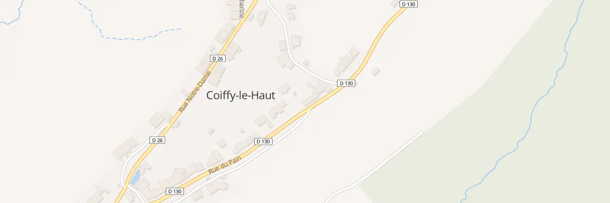 Plan du 35 Rue du Pain à Coiffy-le-Haut
