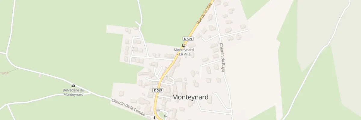 Plan du 811 Rue de la Ville à Monteynard