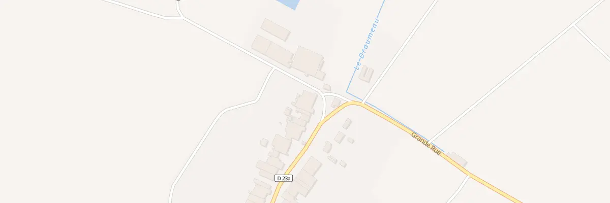 Plan du 35 Grande Rue à Avillers-Sainte-Croix