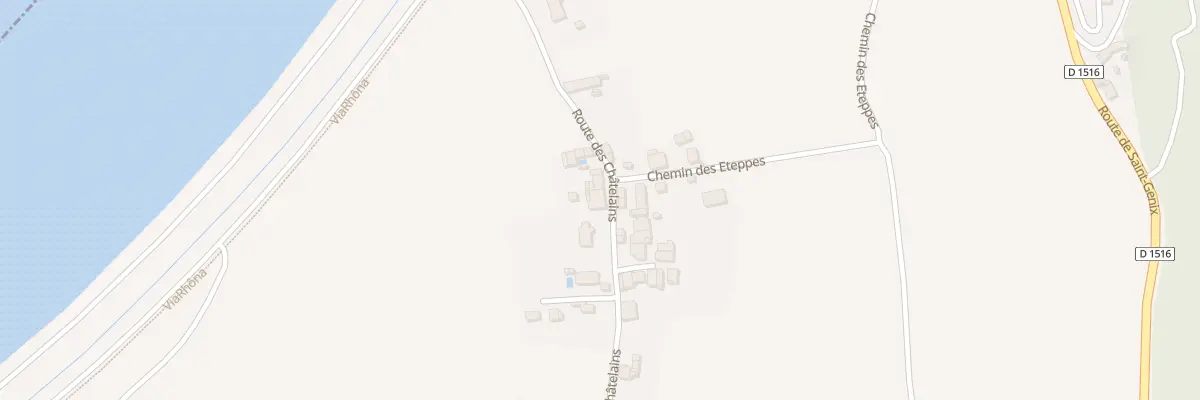Plan du 328 Rte des Châtelains à La Balme