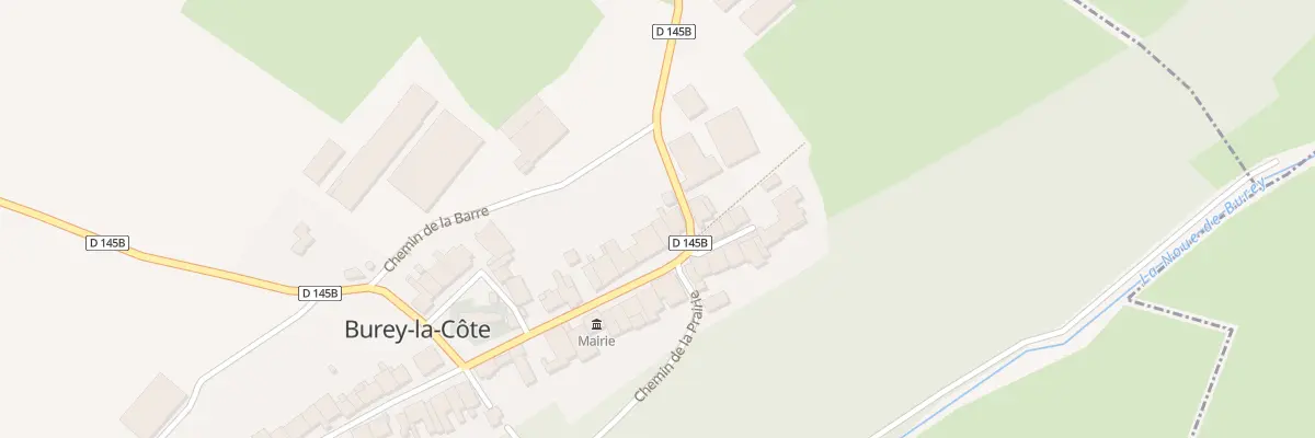 Plan du 31 Gr La Grande Rue à Burey-la-Côte