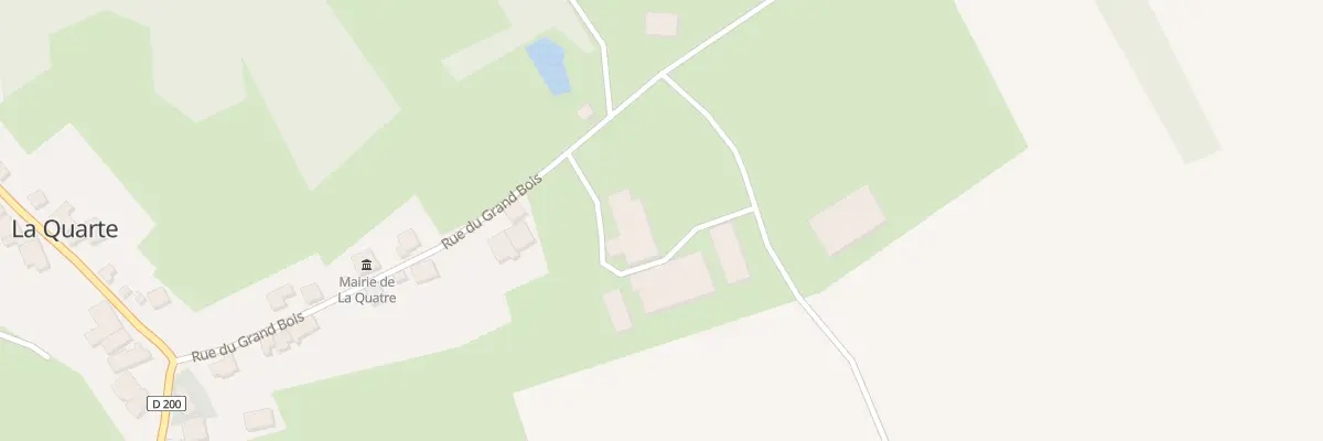 Plan du 30 Rue du Grand Bois à La Quarte