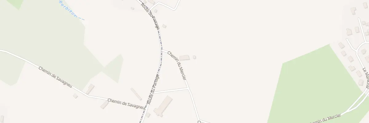Plan du 55 Che du Mercier à Saint-Martin-de-Vaulserre