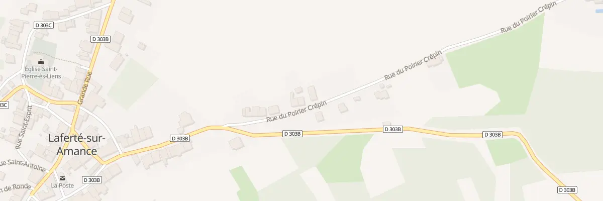 Plan du 7 Rue du Poirier Crépin à Laferté-sur-Amance