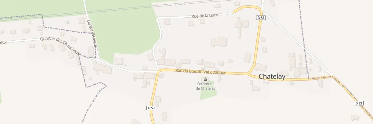 Plan du 11 Rue du Val d’Amour à Chatelay