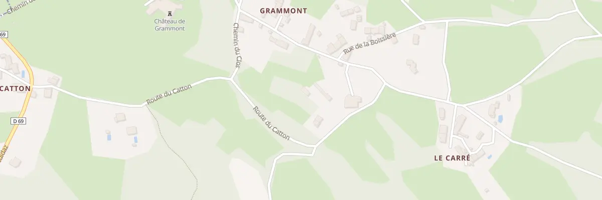 Plan du 5522 Grammont à Ceyzérieu