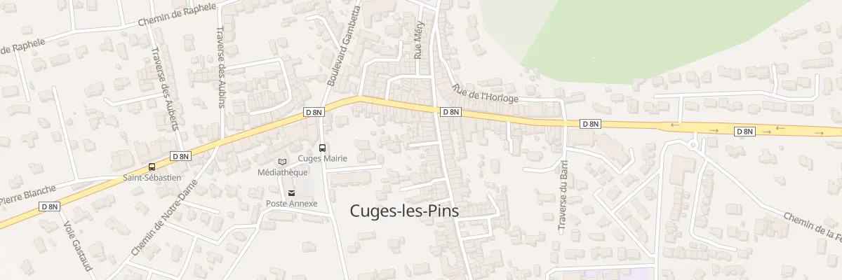 Plan du 5588 Le Village à Cuges-les-Pins