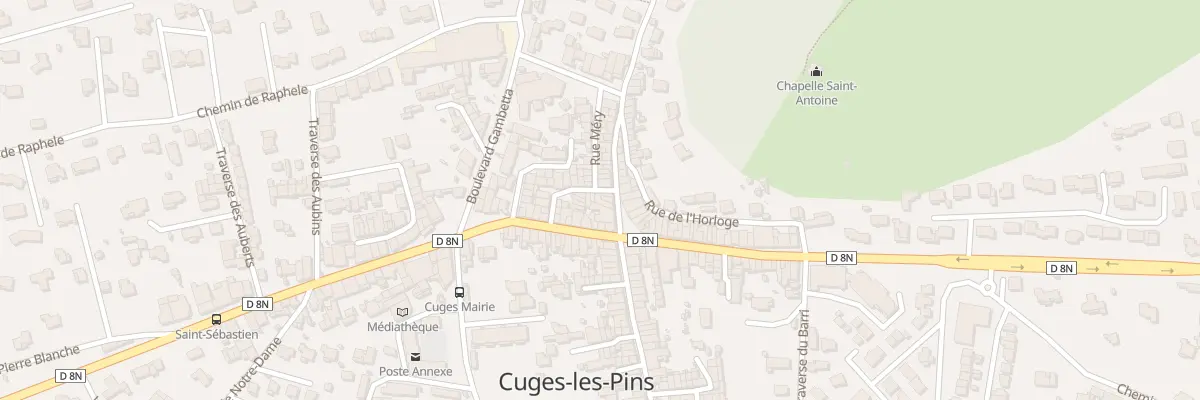 Plan du 5 Pl de la Liberation à Cuges-les-Pins