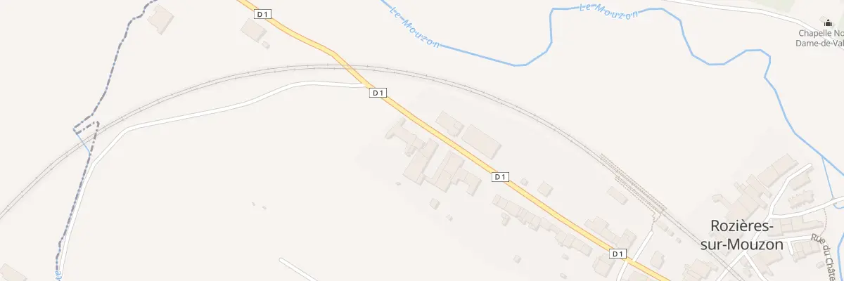 Plan du 41 Av du Gen Leclerc à Rozières-sur-Mouzon