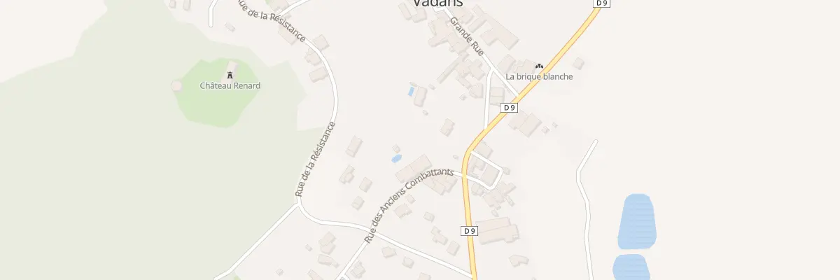 Plan du 4 Rue des Anciens Combattants à Vadans