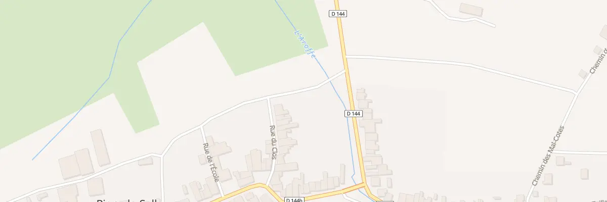 Plan du 20 Rue du Clos à Rigny-la-Salle