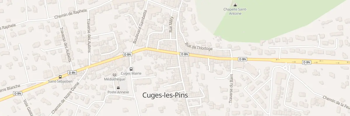 Plan du 4 Rue Victor Hugo à Cuges-les-Pins