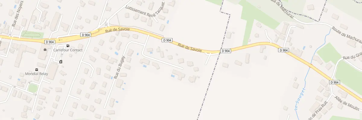 Plan du 7 Rue de Champeze à Artemare