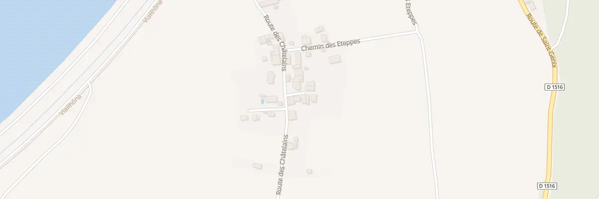 Plan du 407 Rte des Châtelains à La Balme