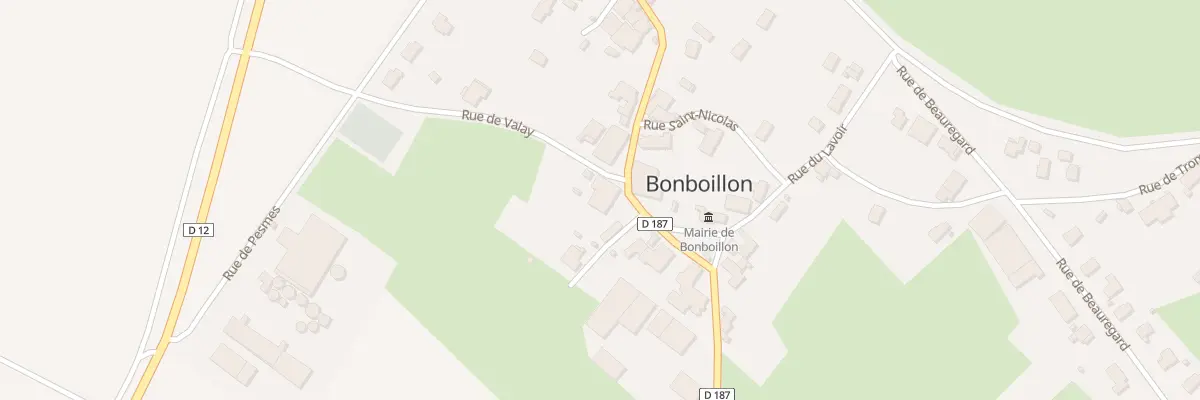 Plan du 2 Pl de la Mairie à Bonboillon