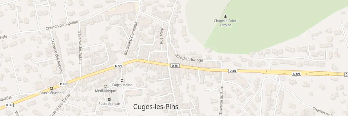 Plan du 5465 Le Village à Cuges-les-Pins