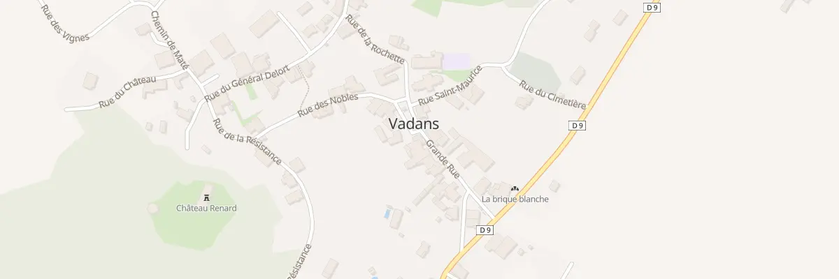 Plan du 17 Grande Rue à Vadans