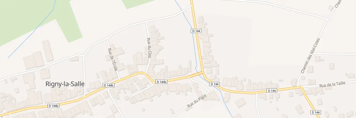 Plan du 69 Gr Grande Rue à Rigny-la-Salle