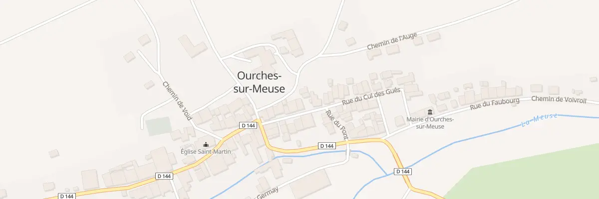 Plan du 4 Rue de Naives à Ourches-sur-Meuse