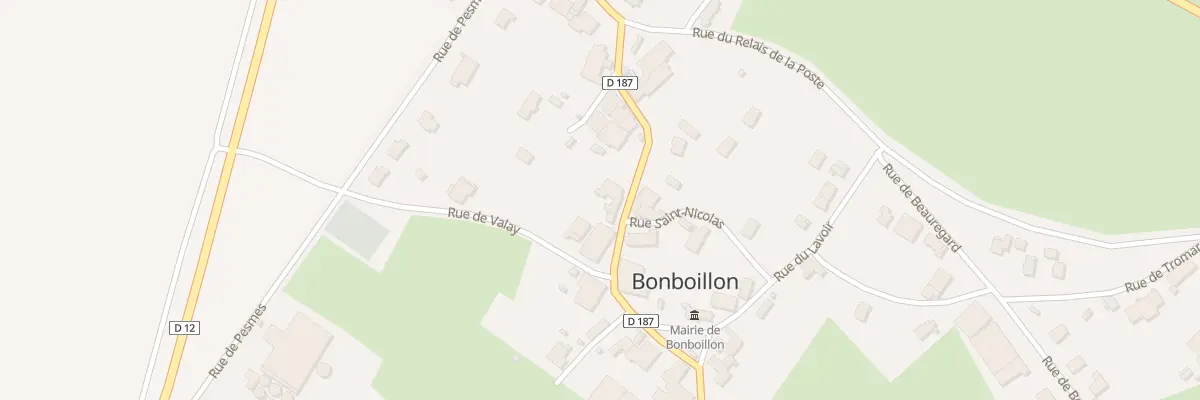 Plan du 8 Rue de l’Eglise à Bonboillon