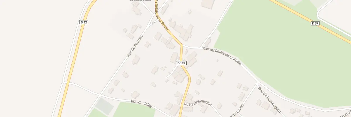 Plan du 2 Rue de l’Eglise à Bonboillon