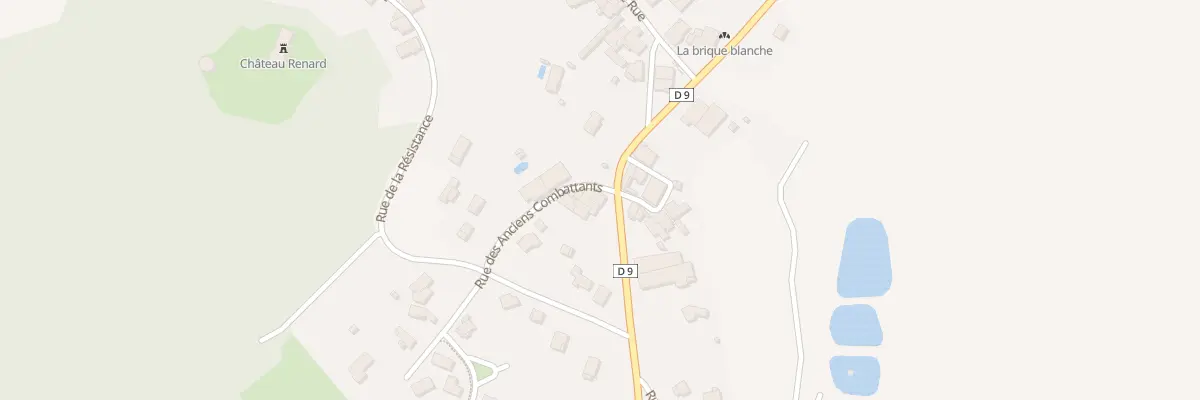 Plan du 3 Rue des Anciens Combattants à Vadans
