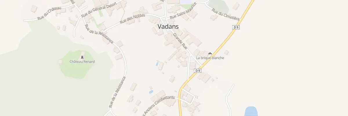 Plan du 7 Grande Rue à Vadans