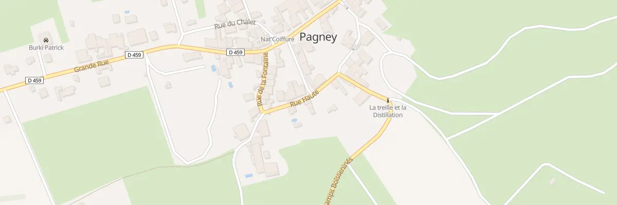 Plan du 17 Rue Haute à Pagney