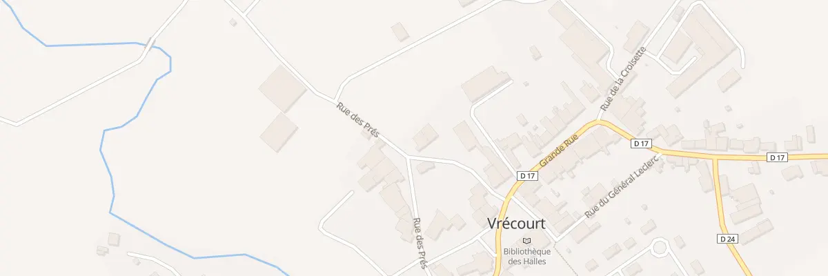 Plan du 4 Rue des Prés à Vrécourt