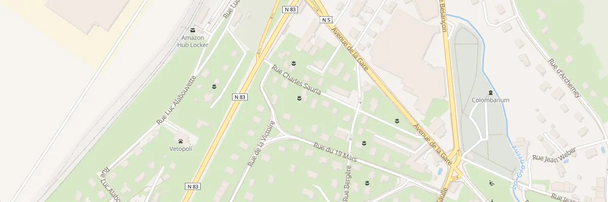 Plan du 15 Rue Sauria à Poligny