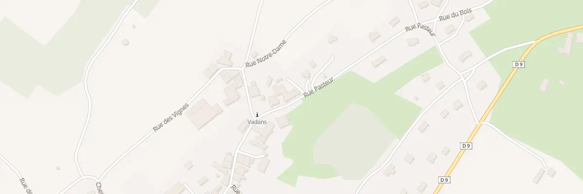 Plan du 26 Rue Pasteur à Vadans