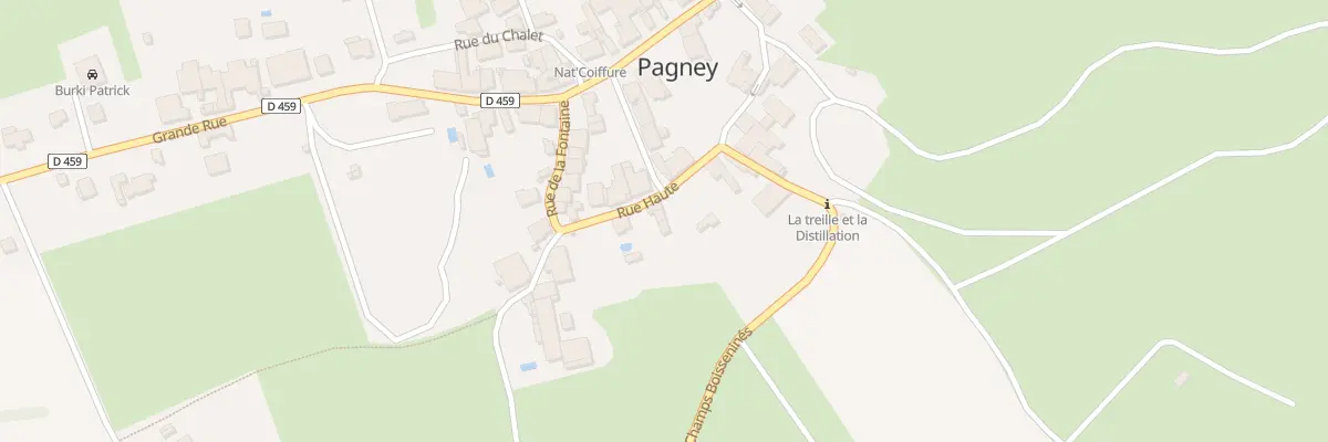 Plan du 19 Rue Haute à Pagney