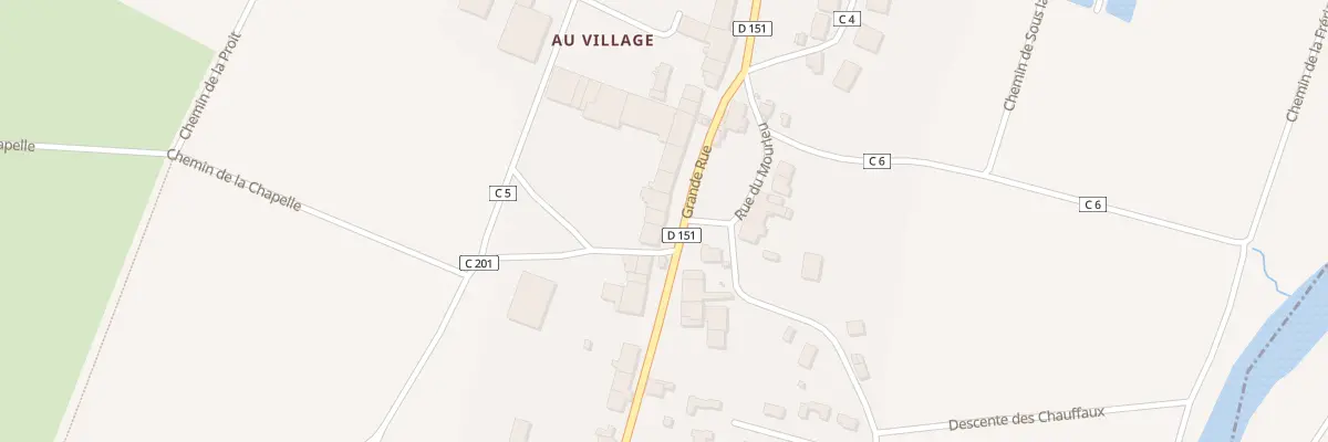Plan du 538 Grande Rue à Blye