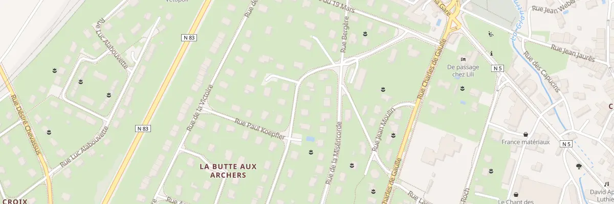 Plan du 3 Rue du Docteur Schweitzer à Poligny