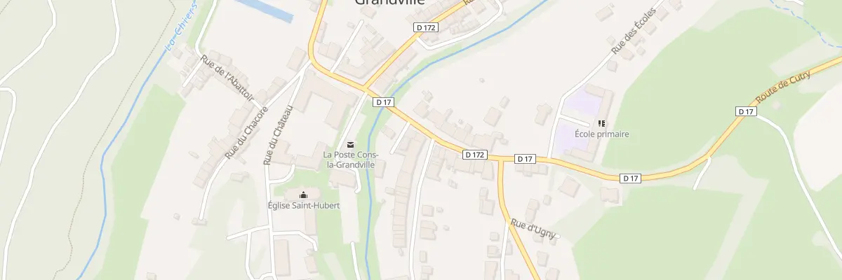 Plan du 5 Rue du General de Gaulle à Cons-la-Grandville