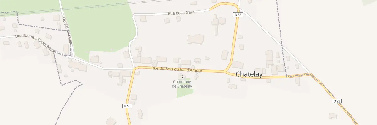 Plan du 17 Rue du Val d’Amour à Chatelay