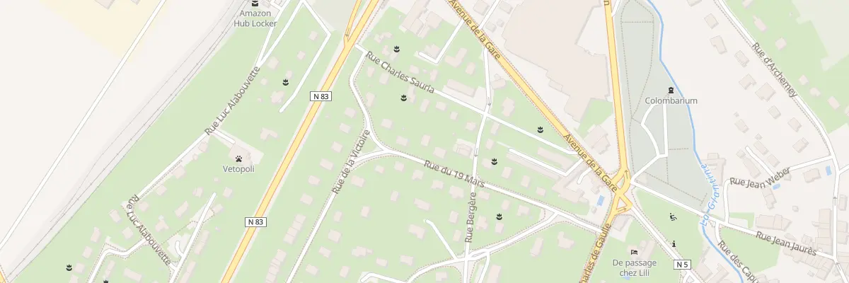 Plan du 10 Rue du 19 Mars à Poligny