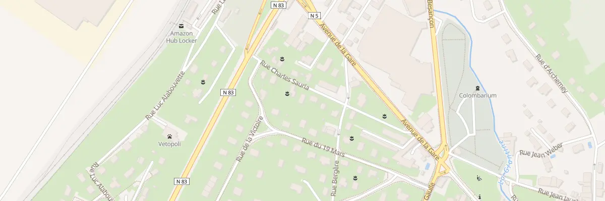 Plan du 13 Rue Sauria à Poligny