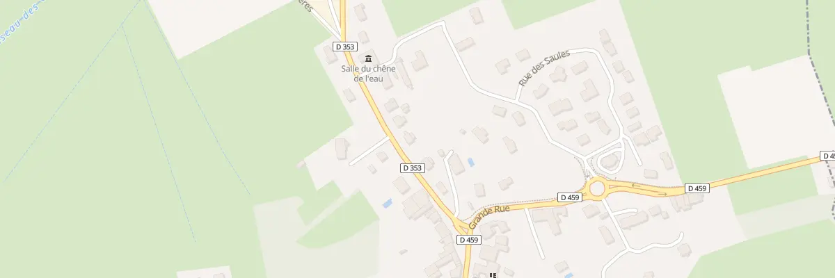 Plan du 6 Rte de Banne à Pagney