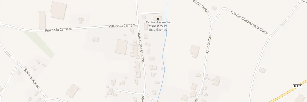 Plan du 18 Rue de Saint-Broing à Velesmes-Échevanne