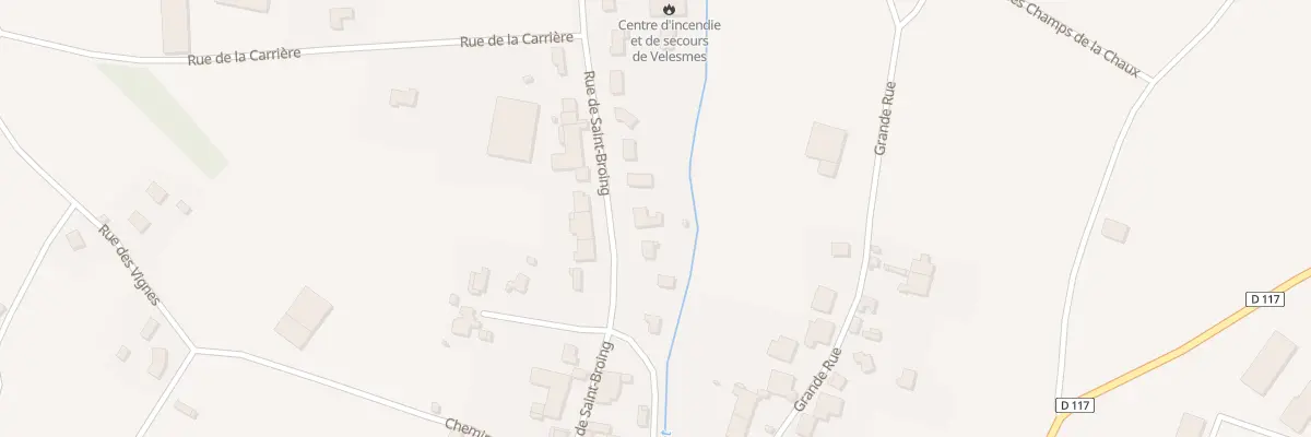 Plan du 14 Rue de Saint-Broing à Velesmes-Échevanne