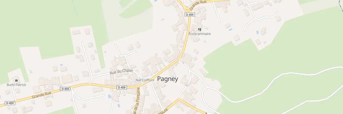 Plan du 20 Grande Rue à Pagney