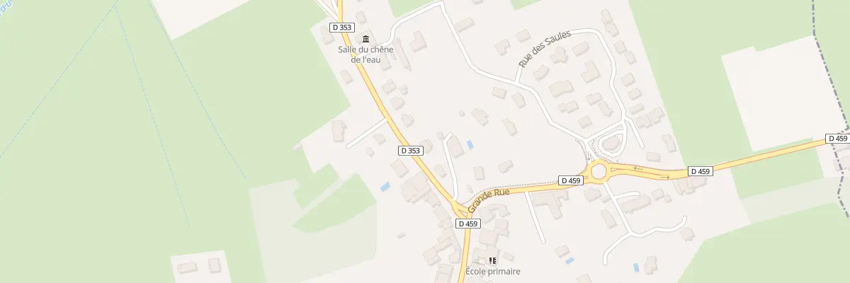 Plan du 4 Rte de Banne à Pagney