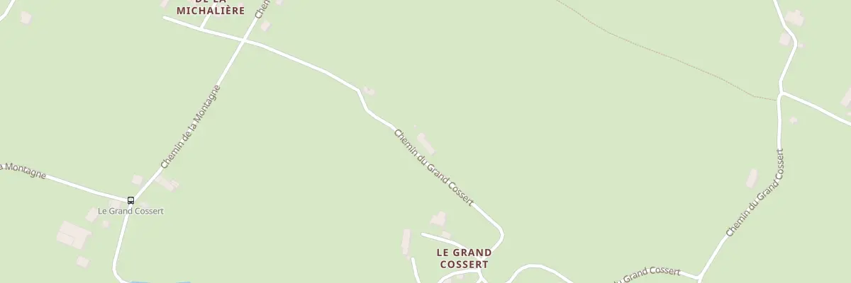 Plan du 295 Che du Grand Cossert à Miribel-les-Échelles