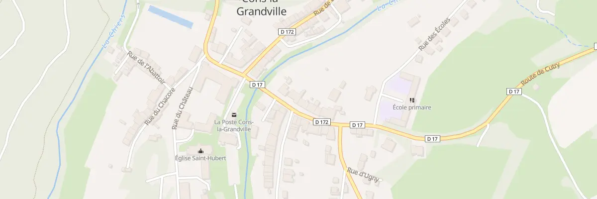 Plan du 6 Rue du General de Gaulle à Cons-la-Grandville