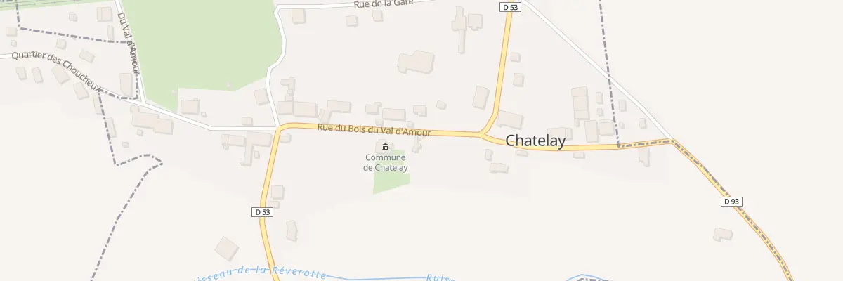 Plan du 12 Rue du Val d’Amour à Chatelay