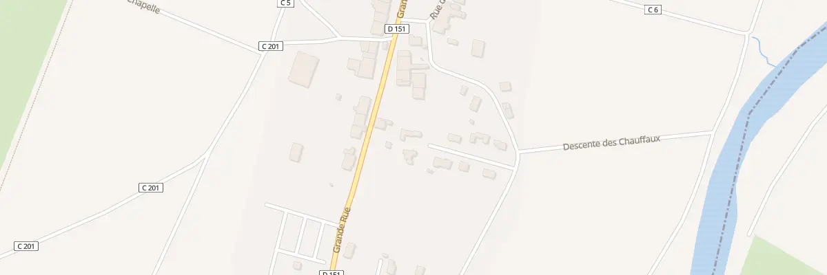 Plan du 100 Rue de la Combe d’Ain à Blye