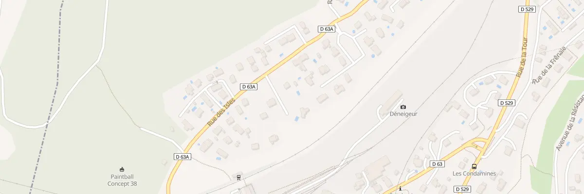 Plan du 342 Rue des Isles à Saint-Georges-de-Commiers